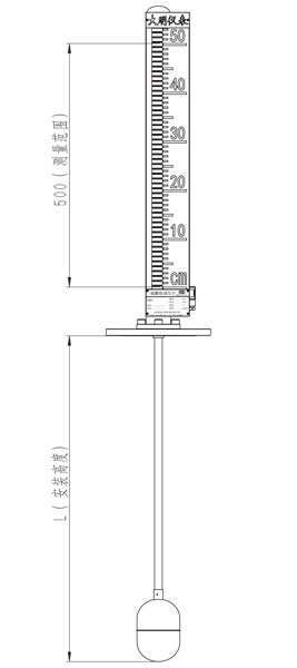 UHZ-24 內(nèi)襯四氟防腐型磁翻板液位計 UHZ-24 內(nèi)襯四氟防腐型磁翻板液位計